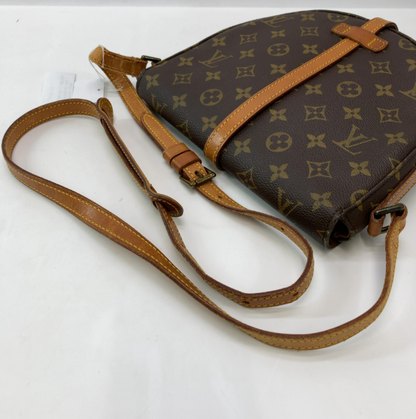 Louis Vuitton Chantilly Handbag Monogram Canvas, Brown, Canvas, Handbag