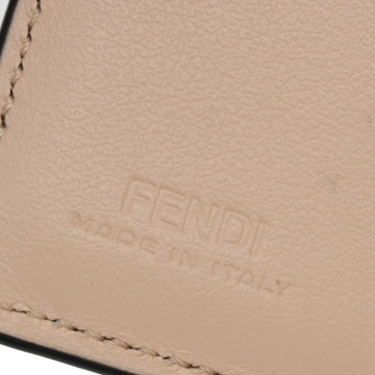 Fendi F is Fendi Trifold Leather, Pink, Leather, Card Holder