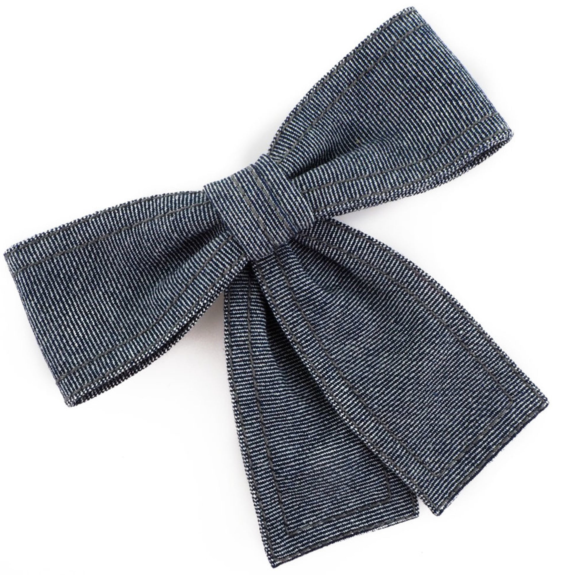 Chanel, Blue, Denim - Jeans, brooch