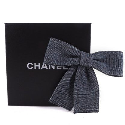 Chanel, Blue, Denim - Jeans, brooch