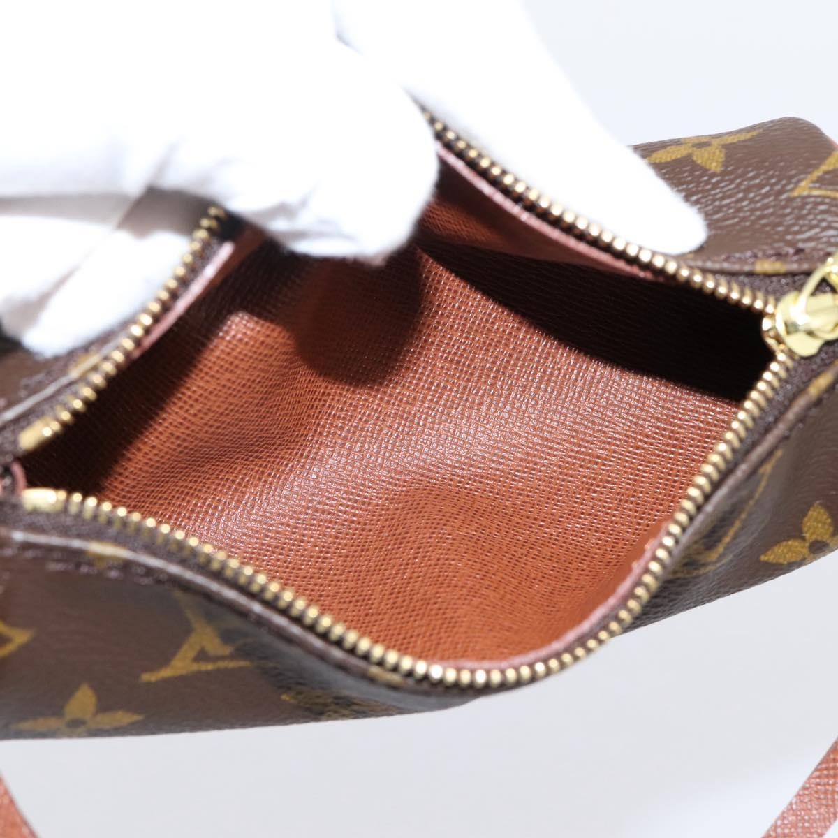 Louis Vuitton Papillon Pochette Monogram Canvas, Brown, Canvas, Clutch