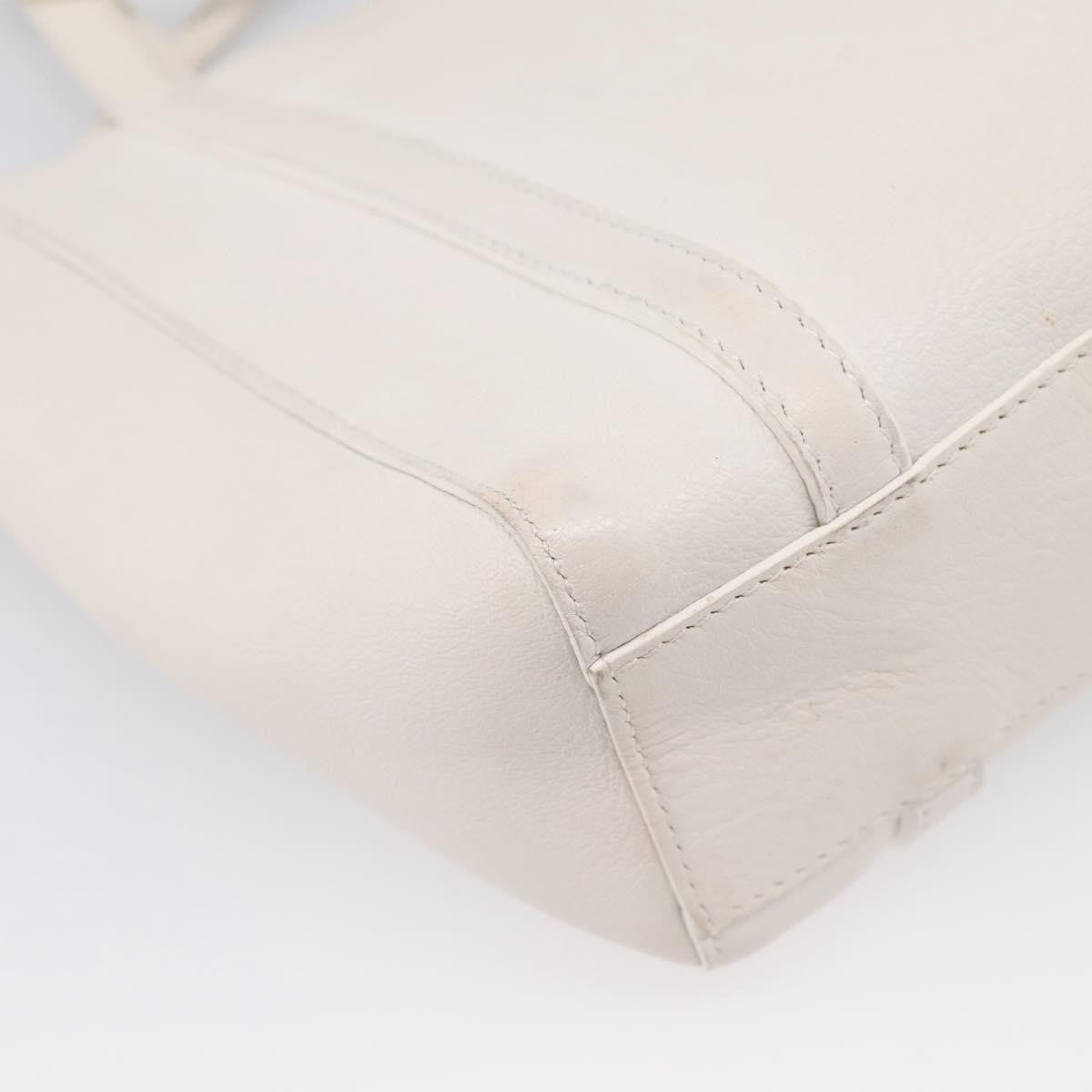 Balenciaga Everyday Leather, White, Leather, Tote Bag