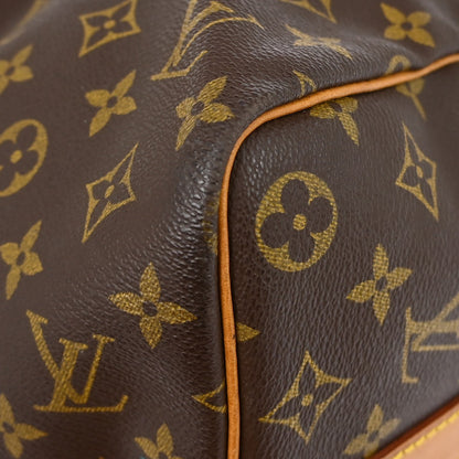Louis Vuitton Keepall Bandoulière Monogram, Brown, Canvas, Travel Bag