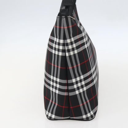 Burberry Nova Check Nylon, Black, Nylon, Handbag