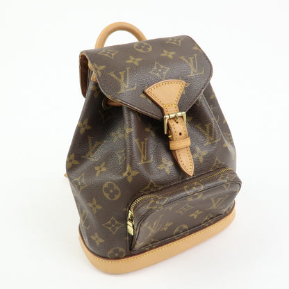 Louis Vuitton Vintage Montsouris Monogram Canvas, Brown, Canvas, Backpack