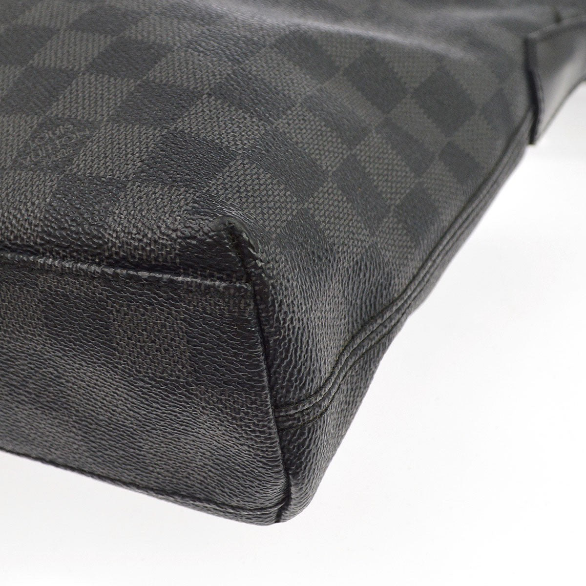 Louis Vuitton Mick Messenger Damier Graphite, Black, Canvas, Handbag