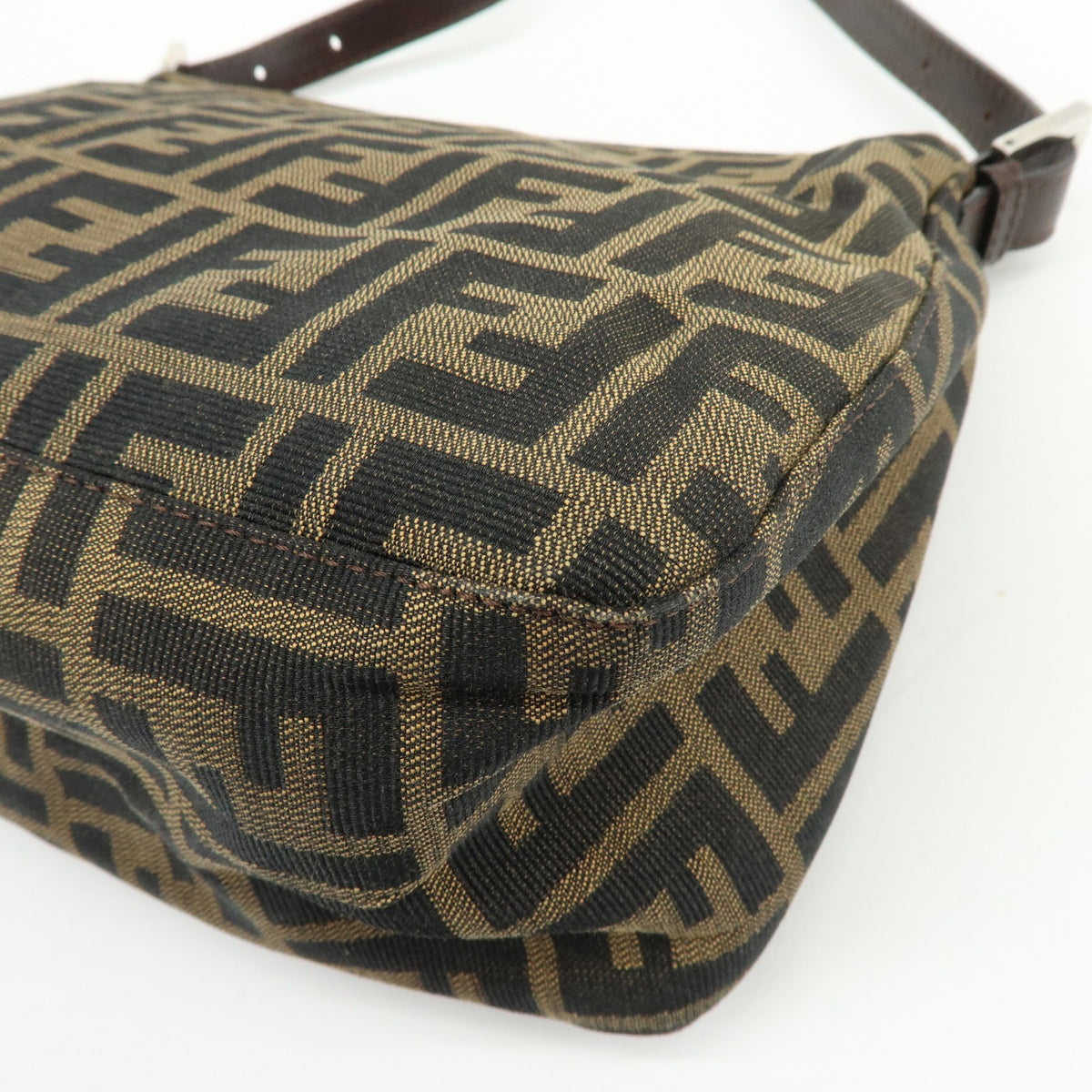 Fendi Fendi mamma baguette Monogram Canvas, Brown, Canvas, Handbag