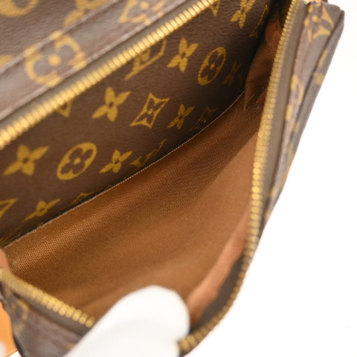 Louis Vuitton Montsouris Monogram Canvas, Brown, Canvas, Backpack