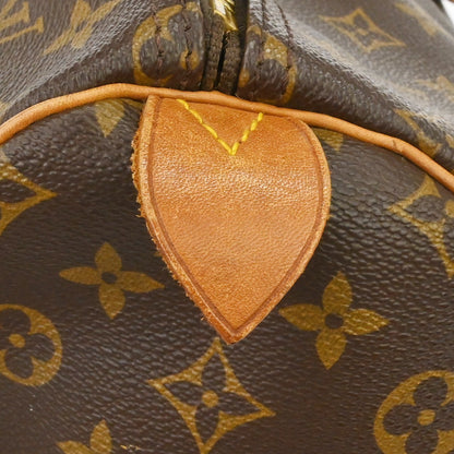 Louis Vuitton Keepall Monogram, Brown, Canvas, Travel Bag