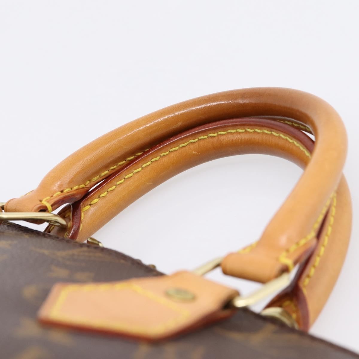 Louis Vuitton Alma Monogram Canvas, Brown, Canvas, Handbag