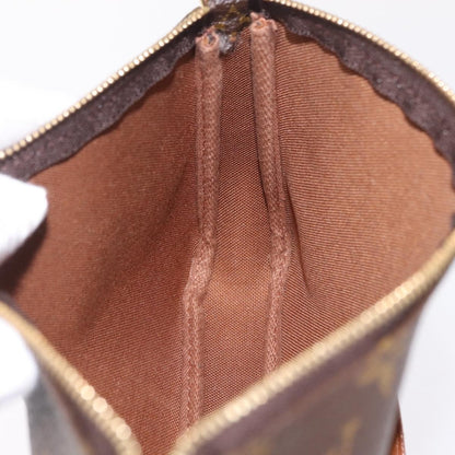 Louis Vuitton Pochette Accessoires NM Monogram Canvas, Brown, Canvas, Clutch
