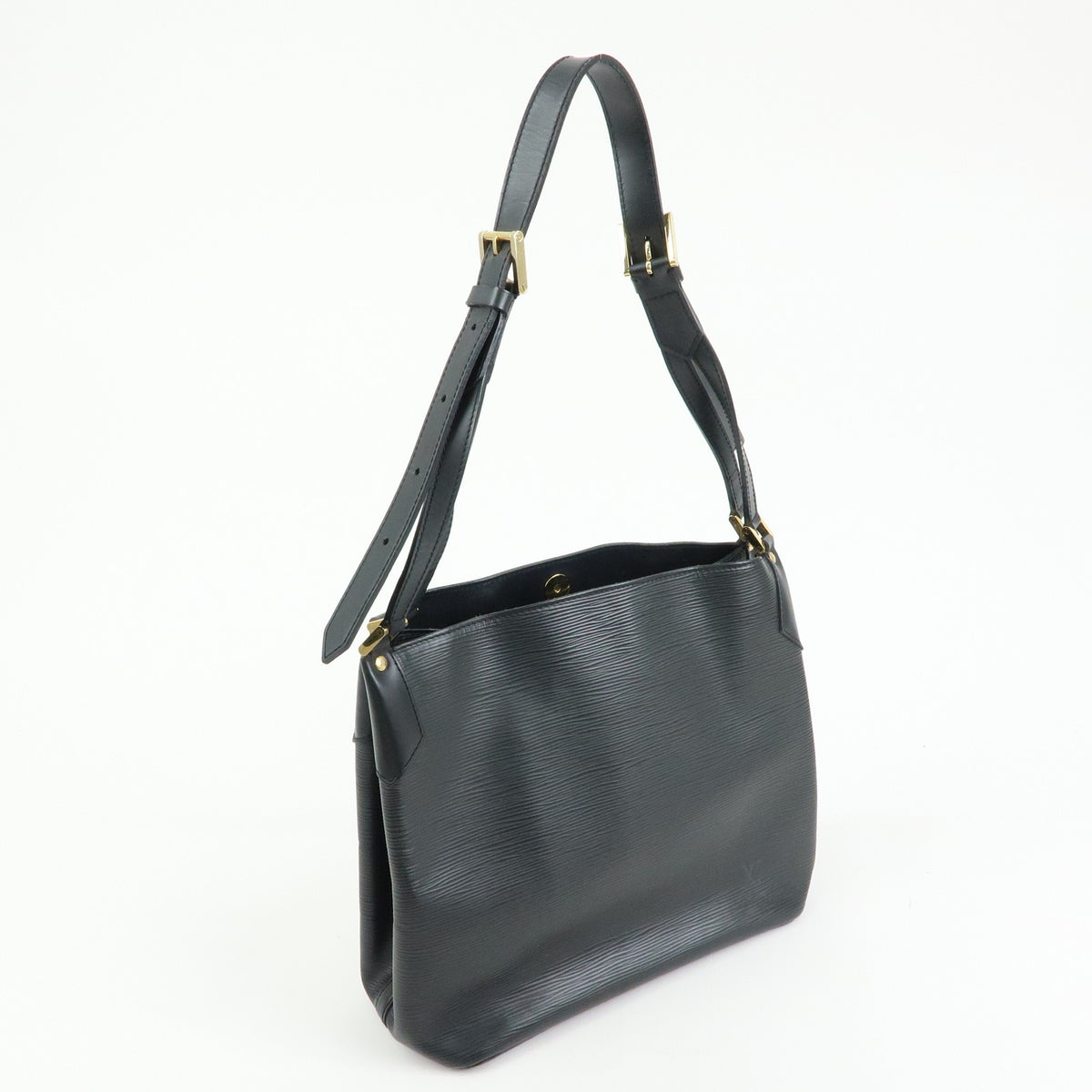 Louis Vuitton Mandara Epi Leather, Black, Leather, Shoulder Bag