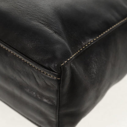 Prada Nappa Acciaio Tote bag, BLACK, LEATHER, Tote bag