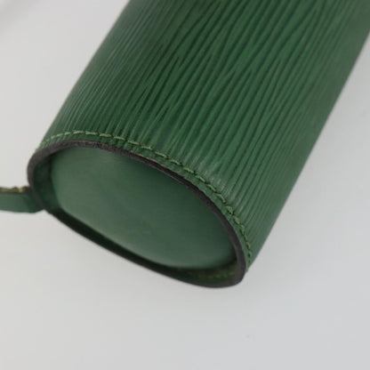 Louis Vuitton Soufflot Pochette Epi Leather, Green, Leather, Clutch