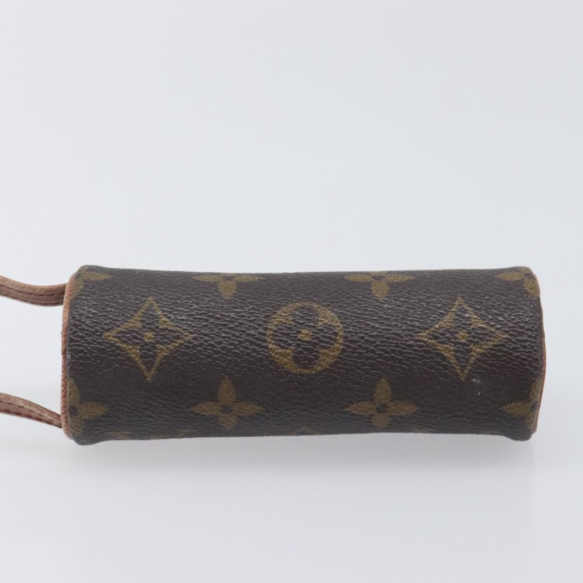 Louis Vuitton golf ball case monogram, Brown, Canvas, Clutch