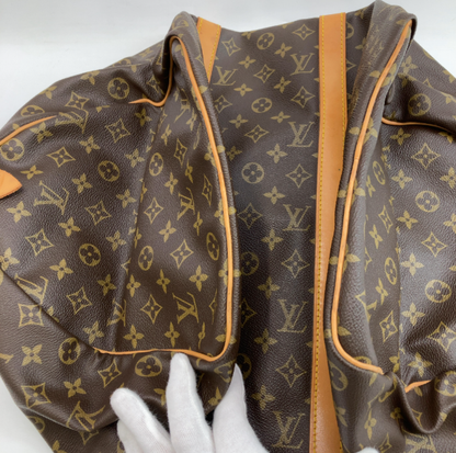 Louis Vuitton Keepall Bag Monogram Canvas, Brown, Canvas, Travel Bag