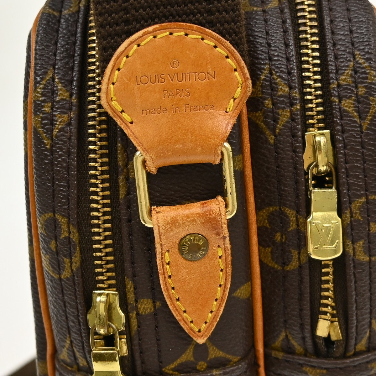 Louis Vuitton Reporter Monogram Canvas, Brown, Canvas, Shoulder Bag