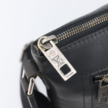 Louis Vuitton Shawnee Pochette Utah Leather, Gray, Leather, Clutch