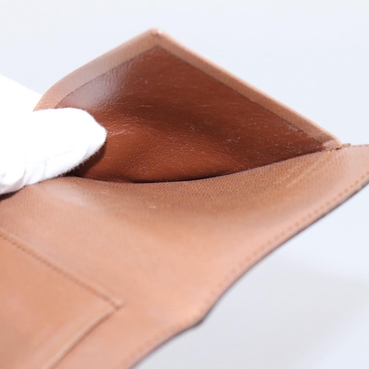 Louis Vuitton Bifold Card Case Canvas, Brown, Canvas, Clutch