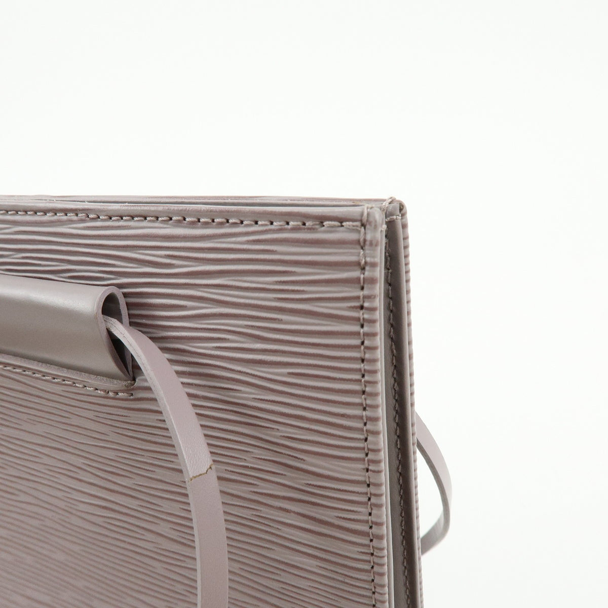 Louis Vuitton Saint Tropez Epi Leather, Gray, Leather, Handbag