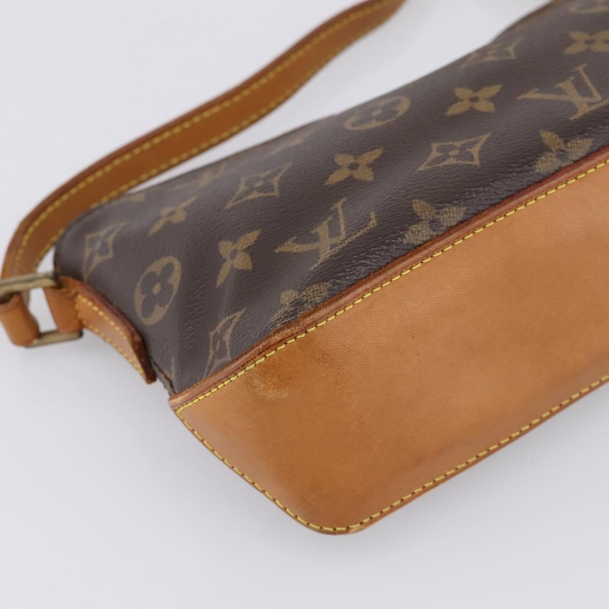 Louis Vuitton Trotteur Monogram Canvas, Brown, Canvas, Handbag