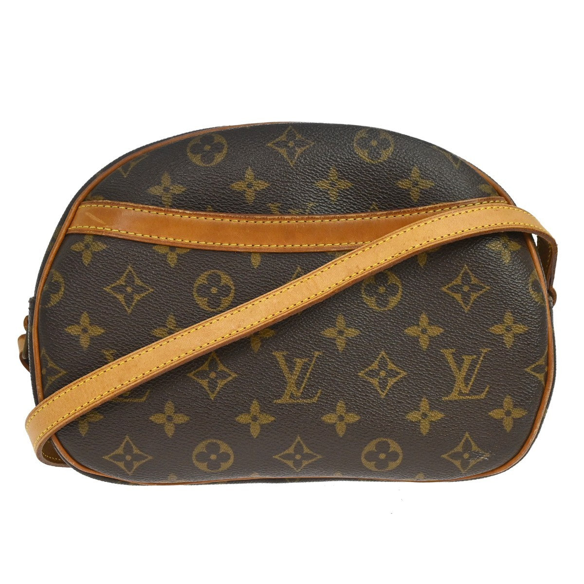 Louis Vuitton Blois Monogram Canvas, Brown, Canvas, Shoulder Bag