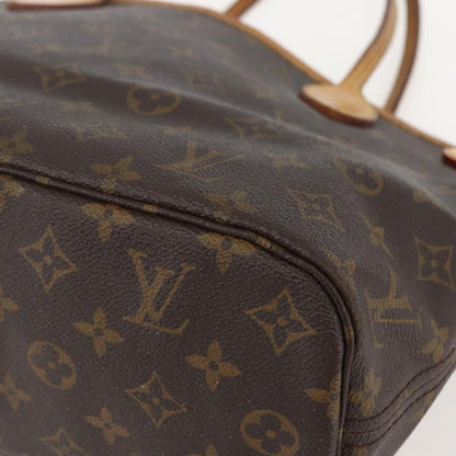 Louis Vuitton Neverfull Monogram Canvas, Brown, Canvas, Tote Bag