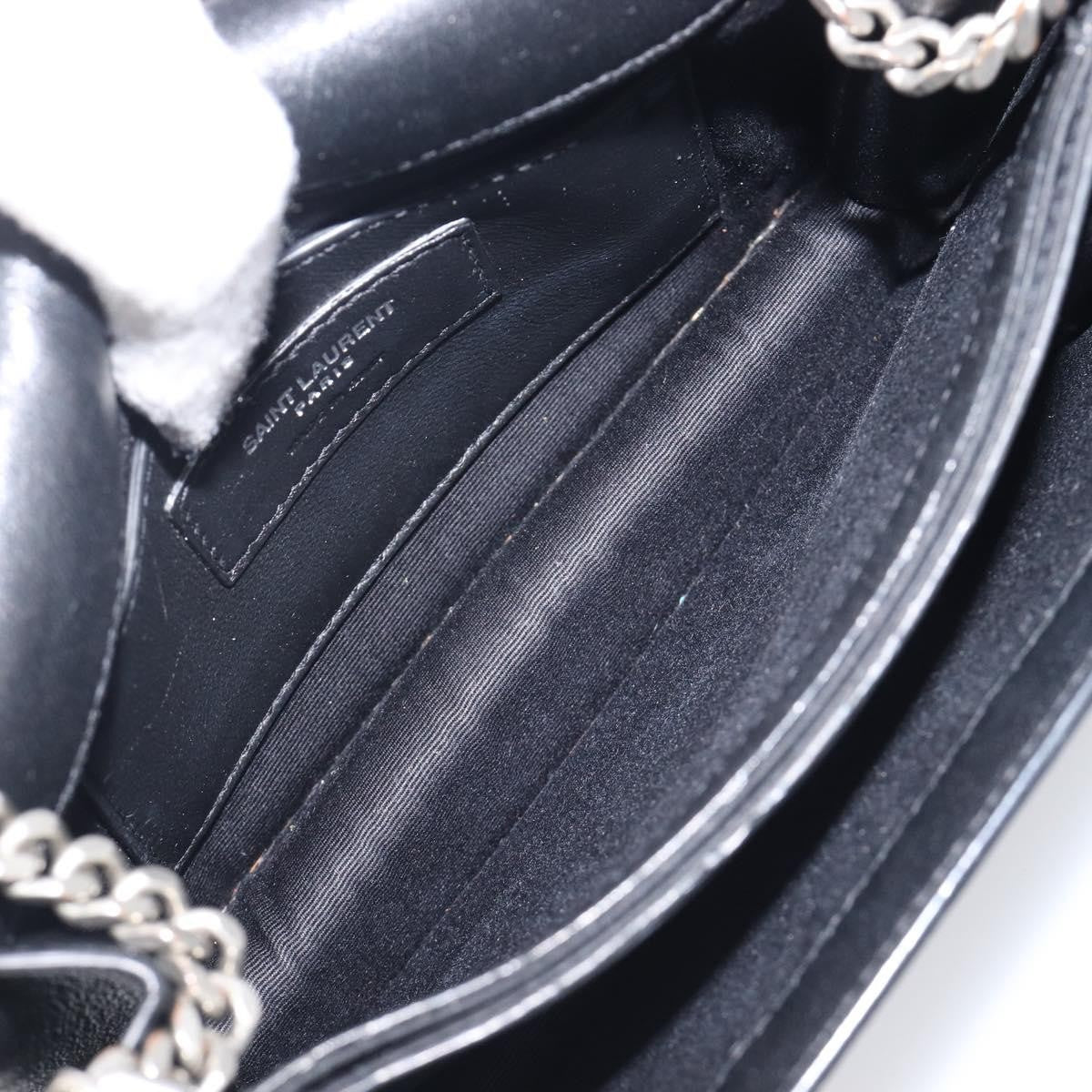 Saint Laurent West Hollywood Leather, Black, Leather, Shoulder Bag
