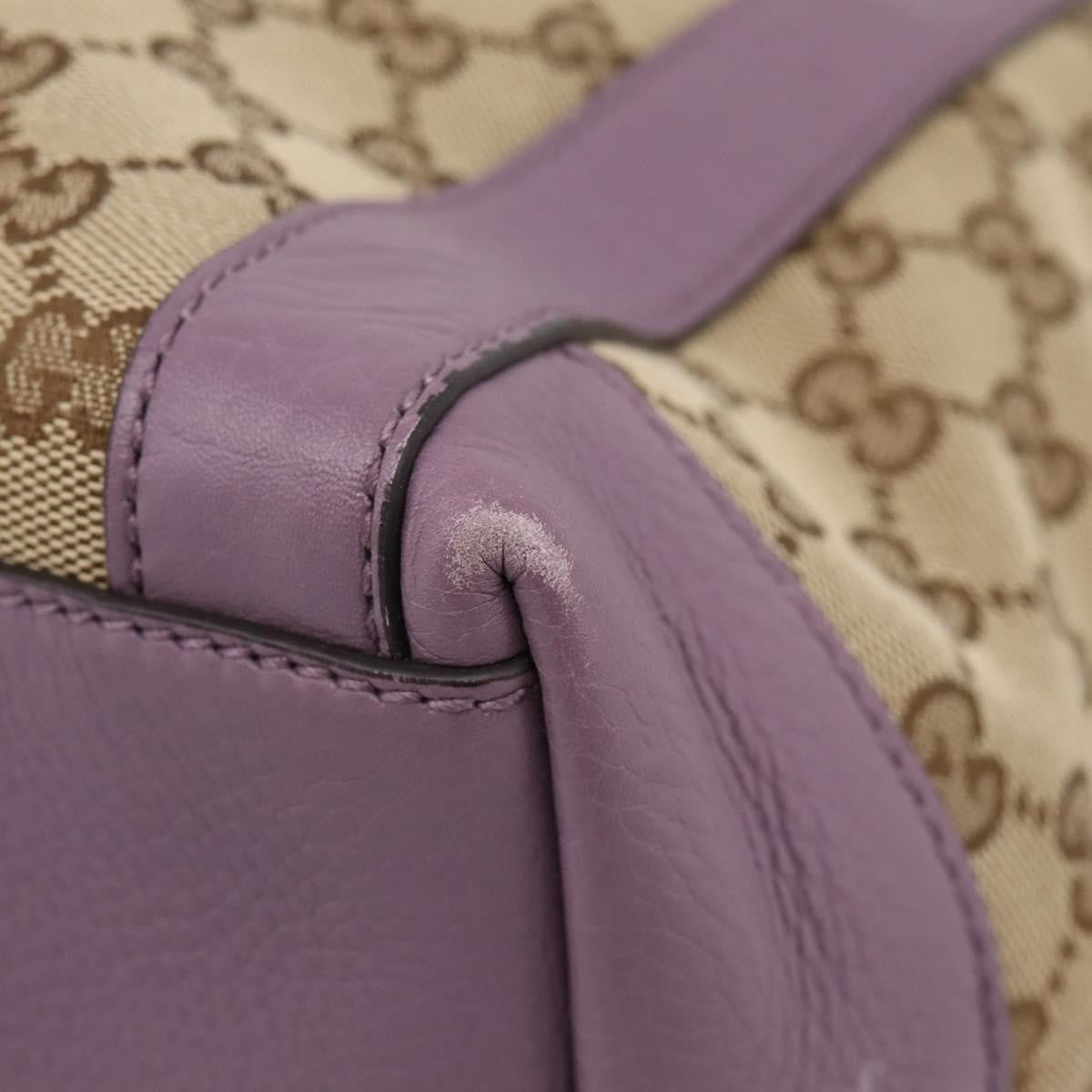 Gucci Shoulder Canvas, Beige, Canvas, Shoulder Bag