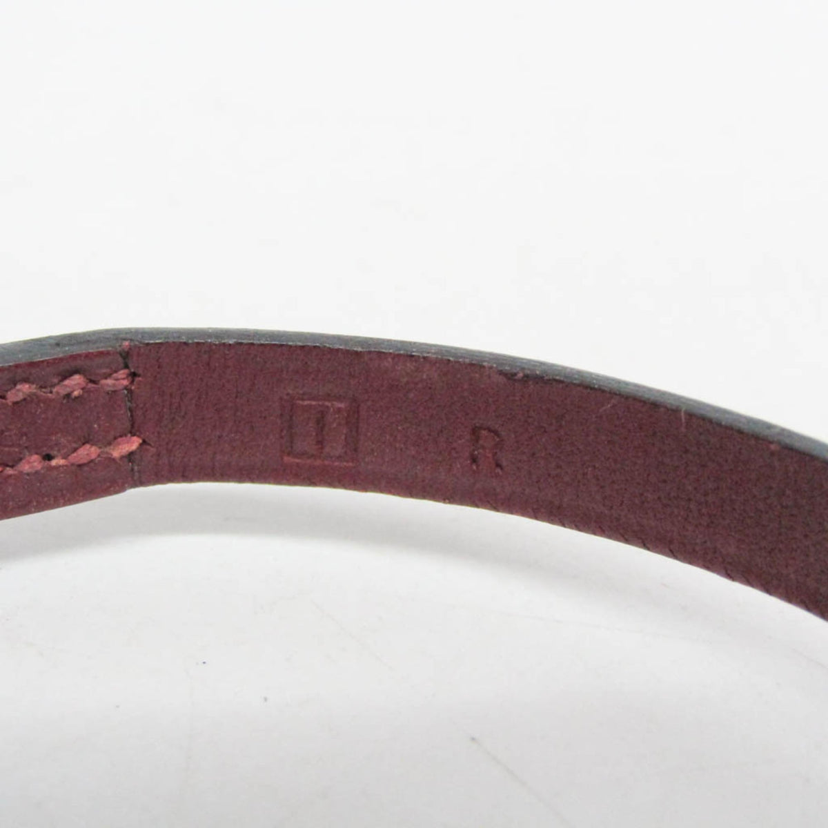 Hermes Hapi 3 Leather, Burgundy, Leather, Bracelet