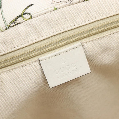 Gucci Open Flora Canvas, Multicolour, Canvas, Tote Bag