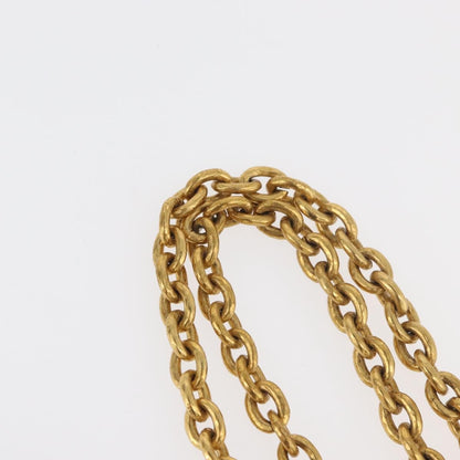 Chanel CC Pendant Metal, Gold, Metal, Necklace