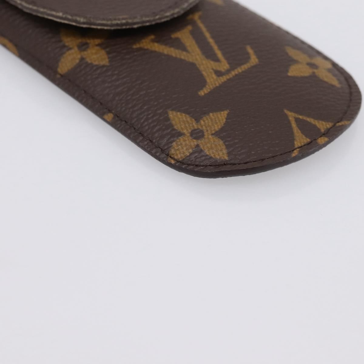 Louis Vuitton Etui à stylo Canvas, Brown, Canvas, Clutch