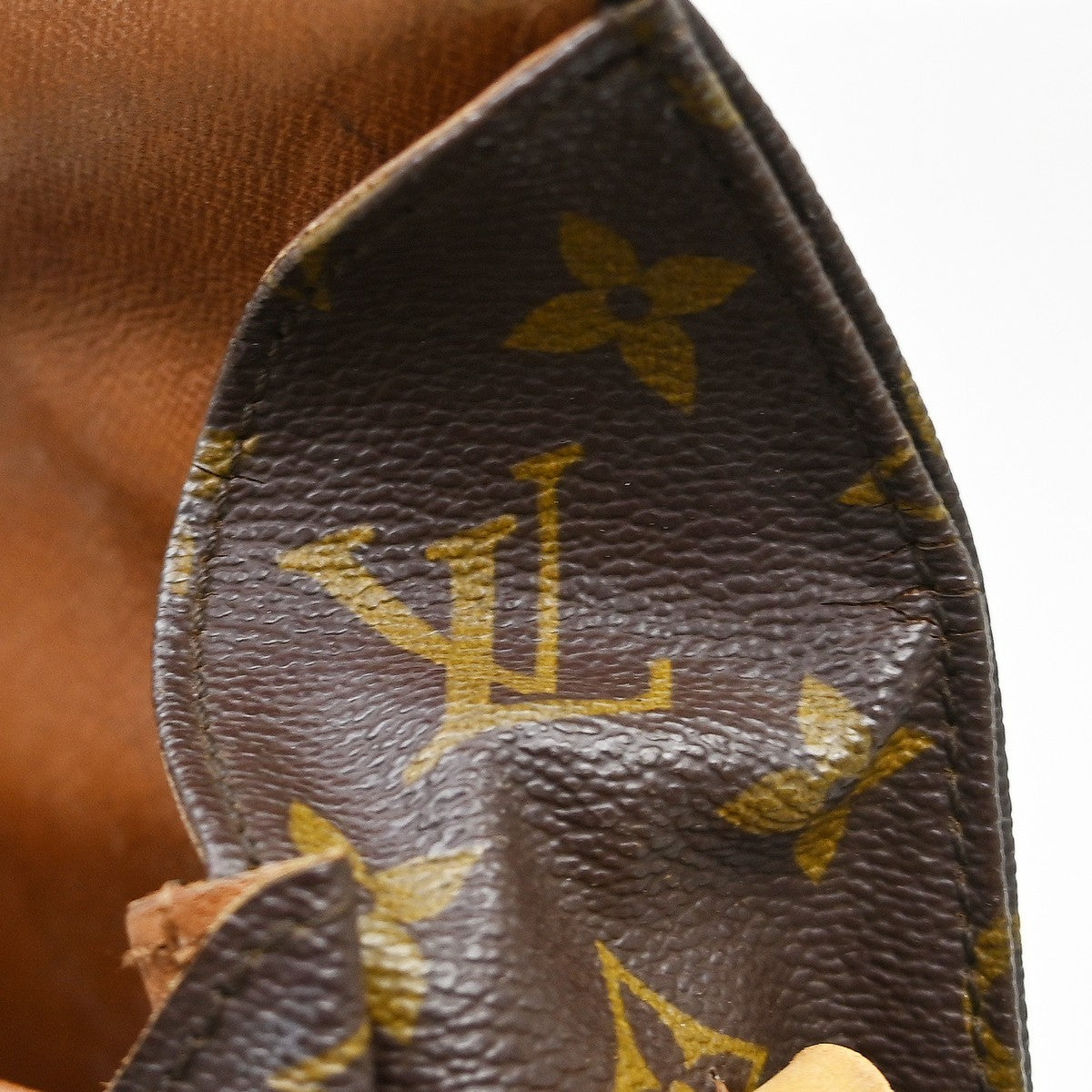 Louis Vuitton Cartouchiere Monogram Canvas, Brown, Canvas, Handbag