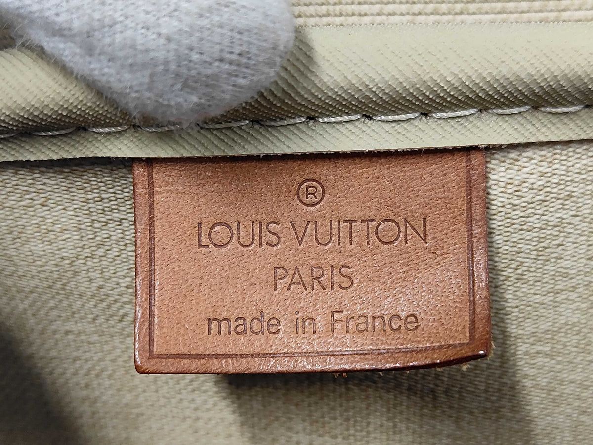 Louis Vuitton Deauville Monogram Canvas, Brown, Canvas, Handbag