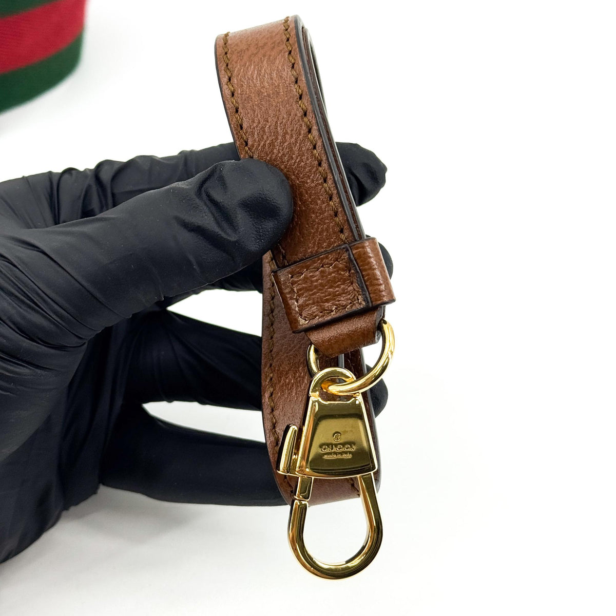 Gucci Zip Messenger Jumbo GG Canvas, Brown, Canvas, Handbag