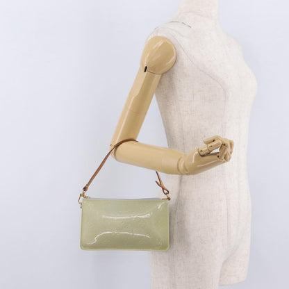 Louis Vuitton Lexington Pochette Monogram Vernis, Beige, Patent Leather, Clutch