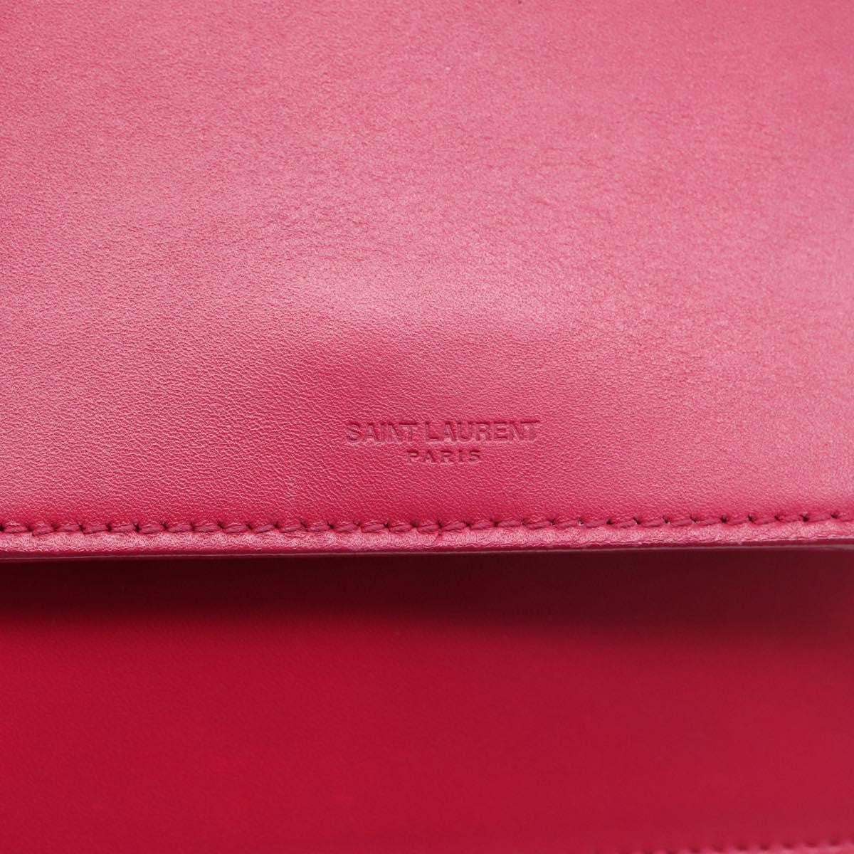 Saint Laurent Vintage Shoulder bag Leather, Pink, Leather, Shoulder Bag