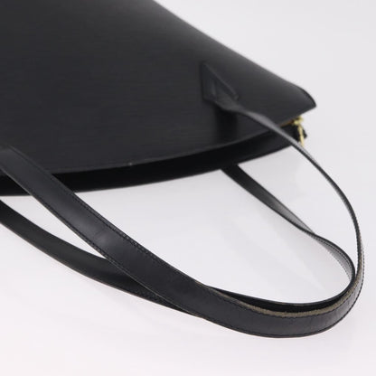 Louis Vuitton Saint Jacques Epi Leather, Black, Leather, Handbag