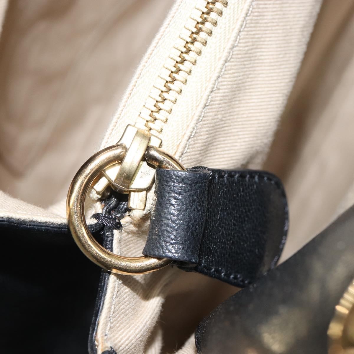 Chloe Irène Leather, Black, Leather, Tote Bag