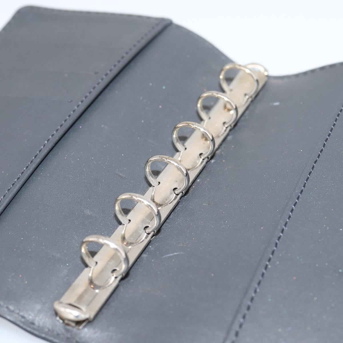 Louis Vuitton Agenda Cover Monogram Empreinte Leather, Gray, Canvas, Wallet