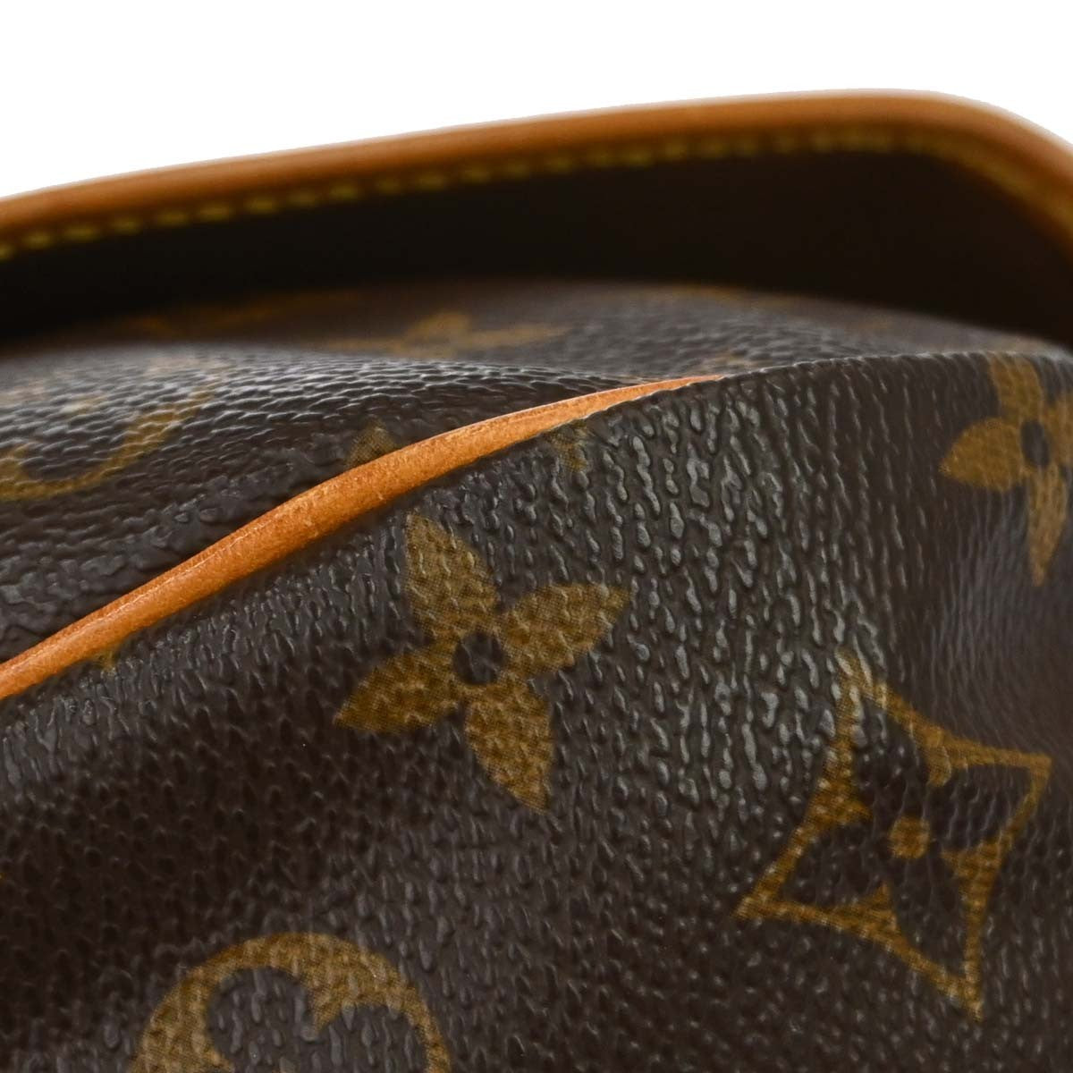 Louis Vuitton Saumur Monogram Canvas, Brown, Canvas, Shoulder Bag