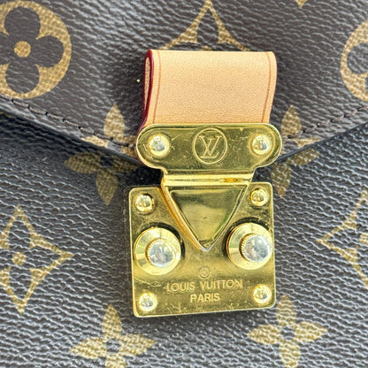 Louis Vuitton Pochette Metis Monogram Canvas, Brown, Canvas, Clutch
