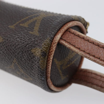 Louis Vuitton golf ball case monogram, Brown, Canvas, Clutch
