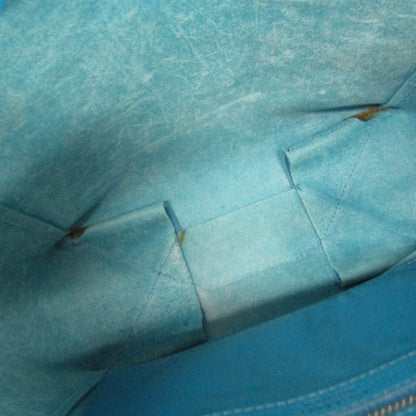 Celine Vertical Cabas All Over Logo Print Leather, Blue, Leather, Tote Bag
