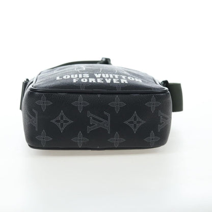 Louis Vuitton Danube Limited Edition Vivienne Monogram Eclipse, Black, Canvas, Shoulder Bag