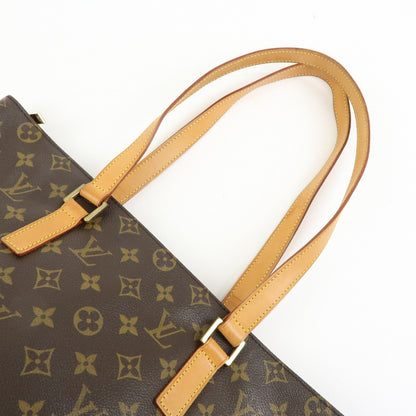 Louis Vuitton Cabas Mezzo Monogram Canvas, Brown, Canvas, Tote Bag