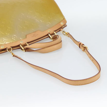 Louis Vuitton Blair Monogram Vernis, Beige, Patent Leather, Handbag
