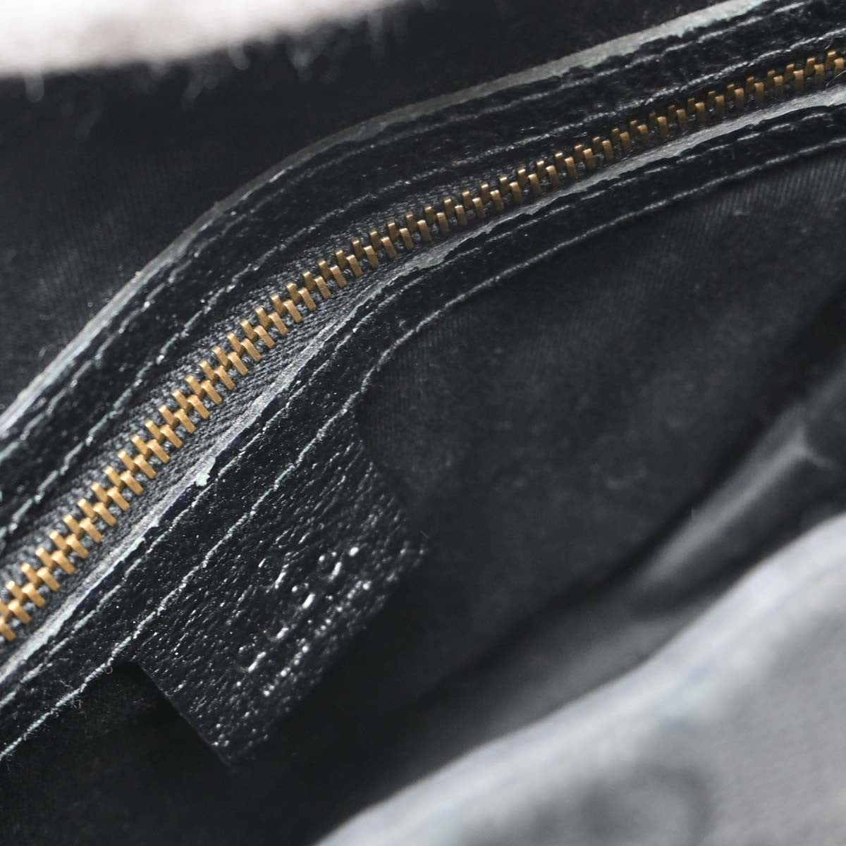 Gucci Piston Lock Jackie Hobo GG Canvas, Black, Canvas, Shoulder Bag