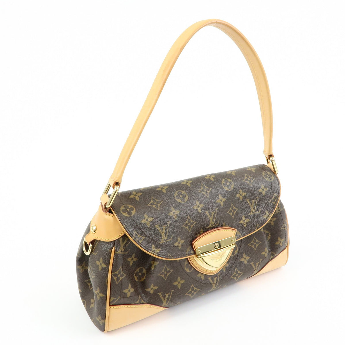 Louis Vuitton Beverly Monogram Canvas, Brown, Canvas, Handbag
